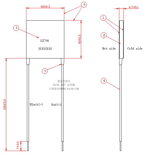 TEC 127 Series Modules 12703